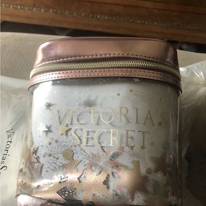 Victorias Secret clear makeup/toiletries bag. NWT